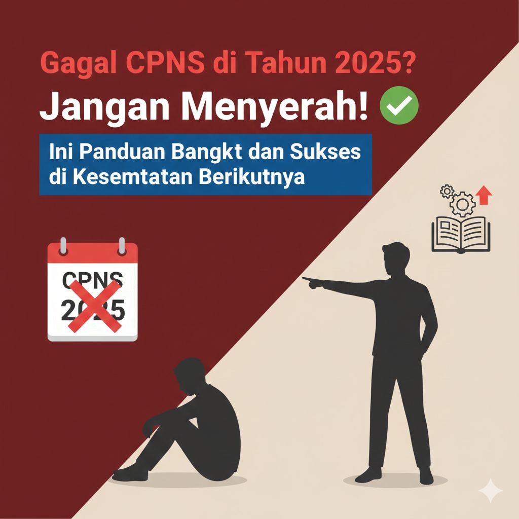 Gagal CPNS di Tahun 2025? Jangan Menyerah! Ini Panduan Bangkit dan Sukses di Kesempatan Berikutnya