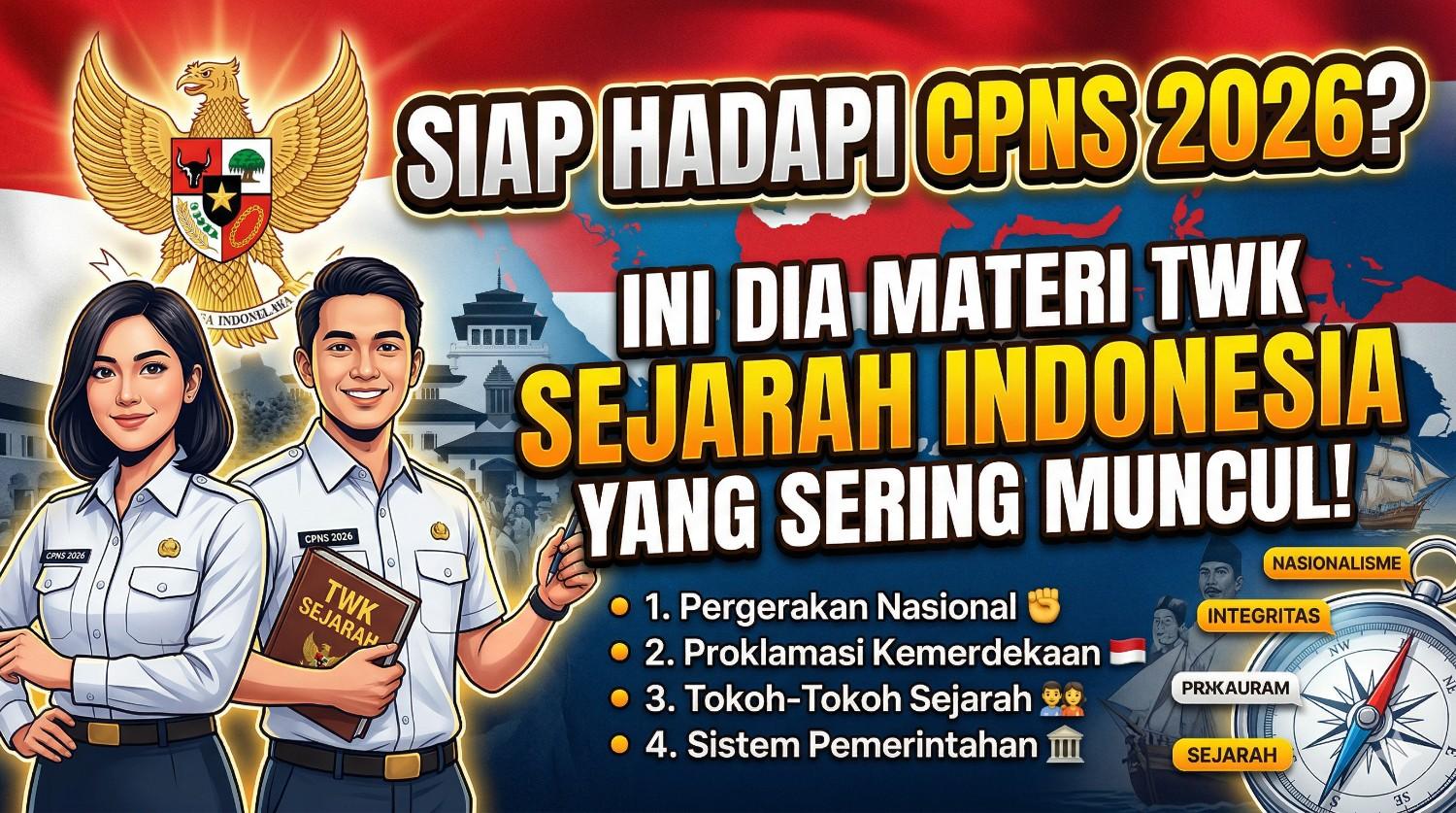Siap Hadapi CPNS 2026? Ini Dia Materi TWK Sejarah Indonesia yang Sering Muncul!