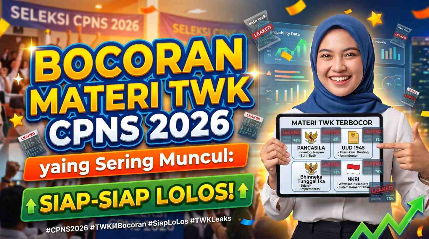 Bocoran Materi TWK CPNS 2026 yang Sering Muncul: Siap-siap Lolos!